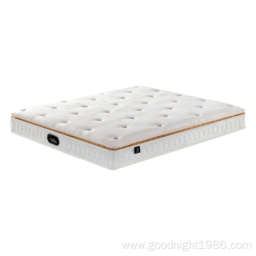 OEM Spring Pocket Mattress Natural Foam coil Mattress